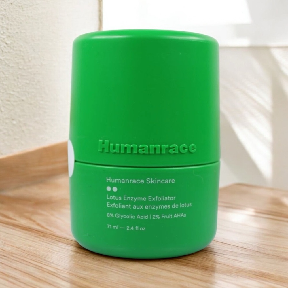 Humanrace Skincare Lotus Enzyme Exfoliator 2.4 Oz NEW & SEALED no box!